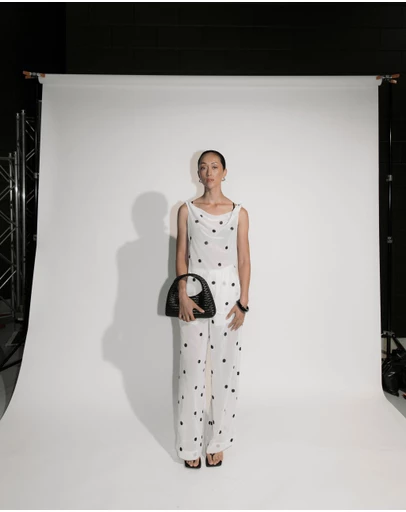 Lover - Elka Polka Dot Sheer Pants