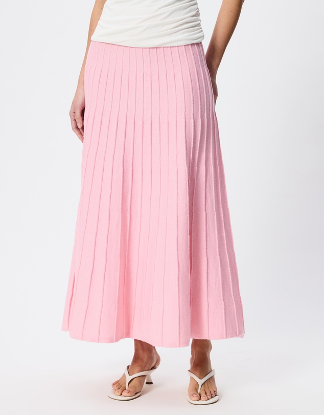 Tussah - Clara A-Line Knitted Midi Skirt