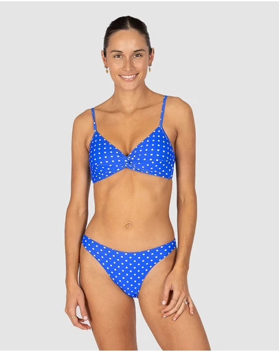 Baku Swimwear - Parisian Summer Twist Bralette Bikini Bra Top