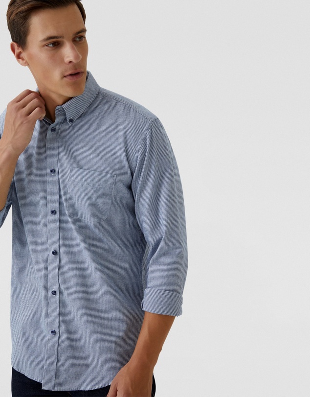 Oxford - Uxbridge Micro Houndstooth Shirt