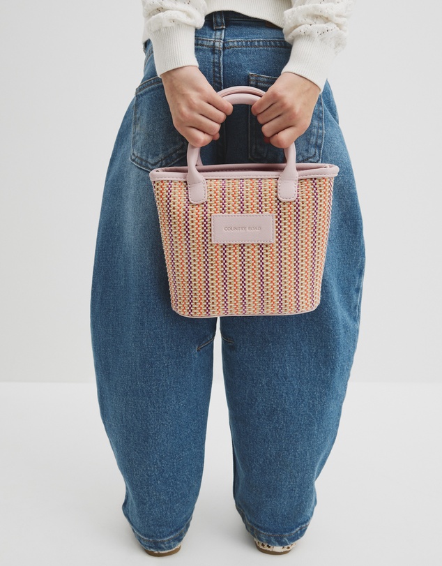 Country Road - Woven Mini Tote Bag