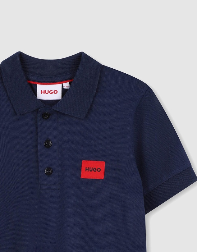 HUGO - Short Sleeve Polo - Kids-Teens
