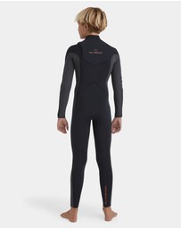 Billabong - Boys 8 to 16 3/2Mm Absolute Natural Chest Zip Long Sleeve Fullsuit
