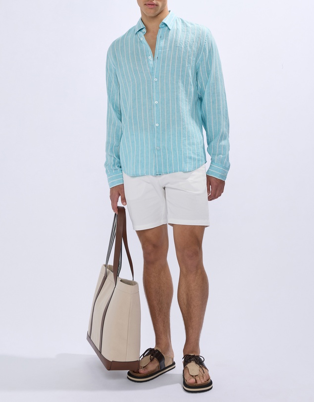 Marcs - Felix LS Stripe Linen Shirt