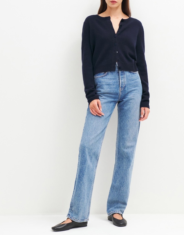 Reformation - Clara Cashmere Crew Cardigan