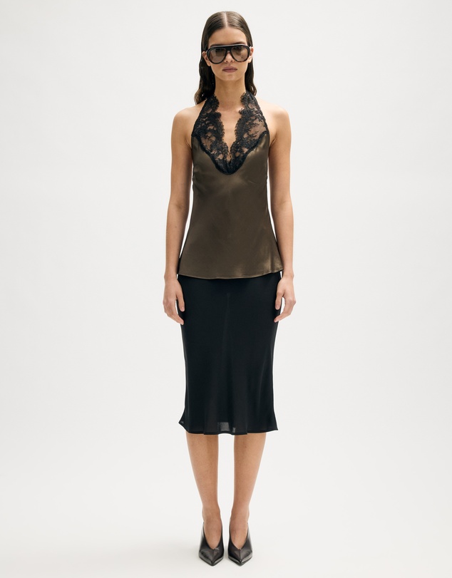 Minima Esenciales - Rume Halter Lace Top