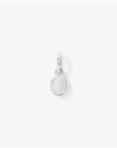 Michael Hill - Oval Australian Opal Pendant in Sterling Silver