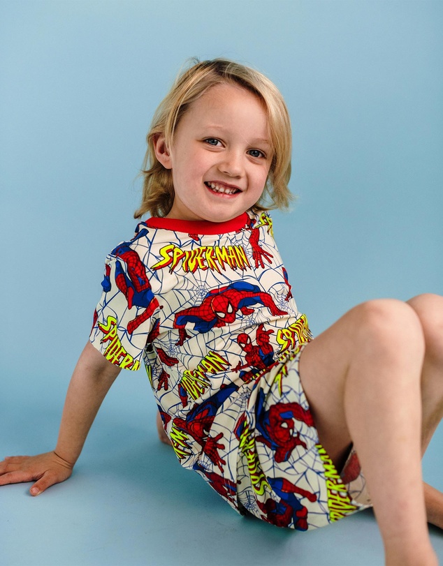 Rock Your Kid - Spider-Man Short Pyjama Set - ICONIC EXCLUSIVE - Kids