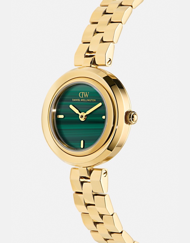 Daniel Wellington - Aurea 25mm 3-Link Malachite