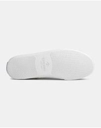 Sperry - Striper II Canvas Medium White- Men's
