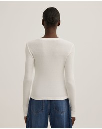 Witchery - Fine Jersey Long Sleeve Top
