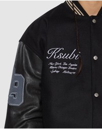 Ksubi - Playoff Varsity Jacket Black