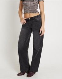 Subtitled - Maylee Low Rise Relaxed Denim Jeans
