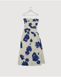 Revibe - Repaired Shona Joy Enya Strapless Maxi Dress - AU 10