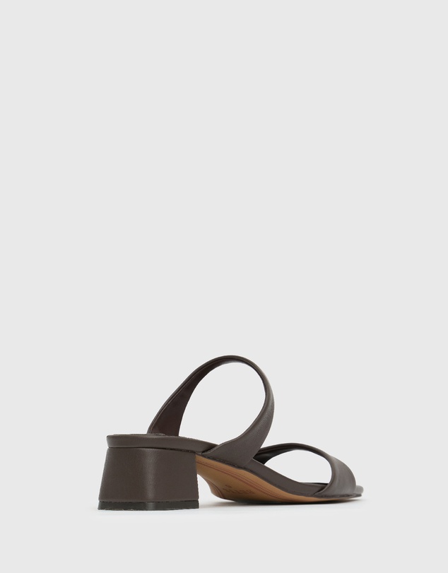 Betts - Wider Fit Argo Block Heel Mule Sandals