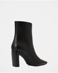 Forever New - Sophie High Block Heel Ankle Boots