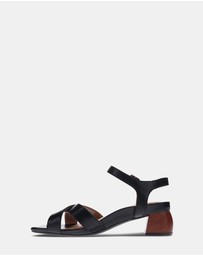 Mia Vita - Yara Heeled Sandal - Black