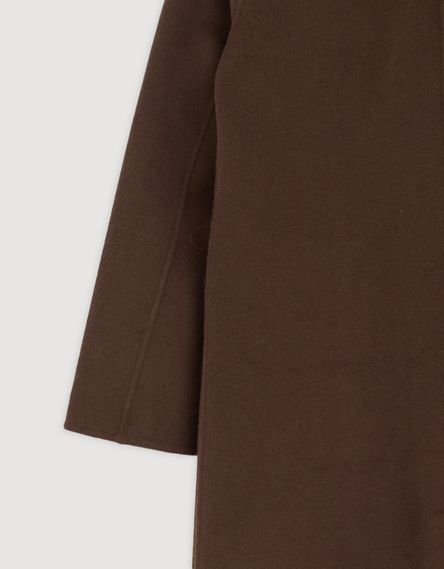 Revibe - Repaired AERE Orla Double Faced Wool Coat - AU 6