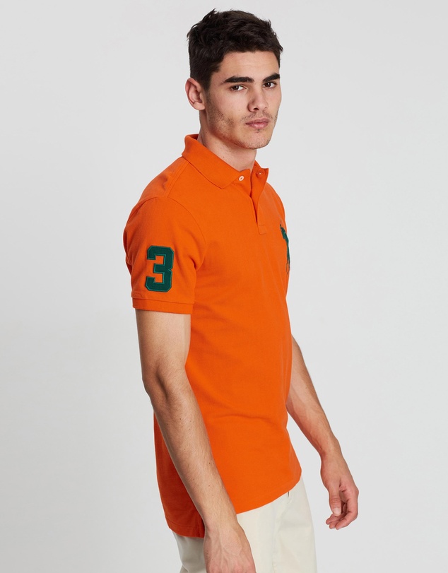 Polo Ralph Lauren - Custom Slim Fit Mesh Polo