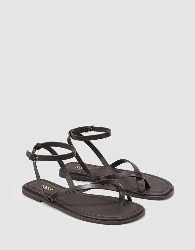 Siren - Merry Strappy Flat Sandals
