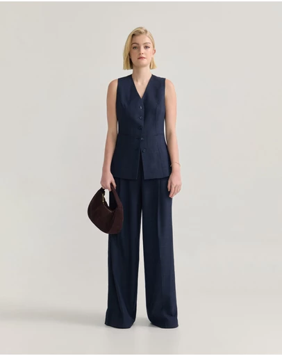 Oxford - Alice Checked Waistcoat