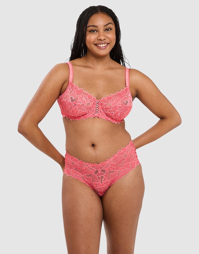 Sans Complexe - Arum Mid-Rise Lace Brief