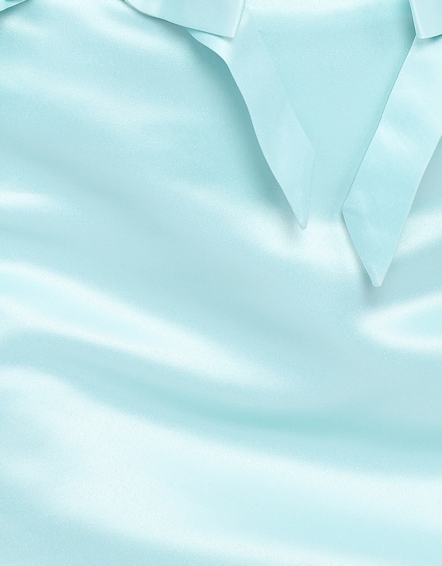 Petal & Pup - Winslow Satin Mini Skirt with Bows - Mint Green