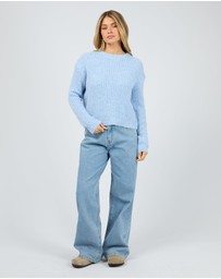 All About Eve - Ivy Knit Jumper Ocean Blue
