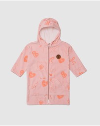 Crywolf - EVERYWHERE ZIP-UP TOWEL Pink