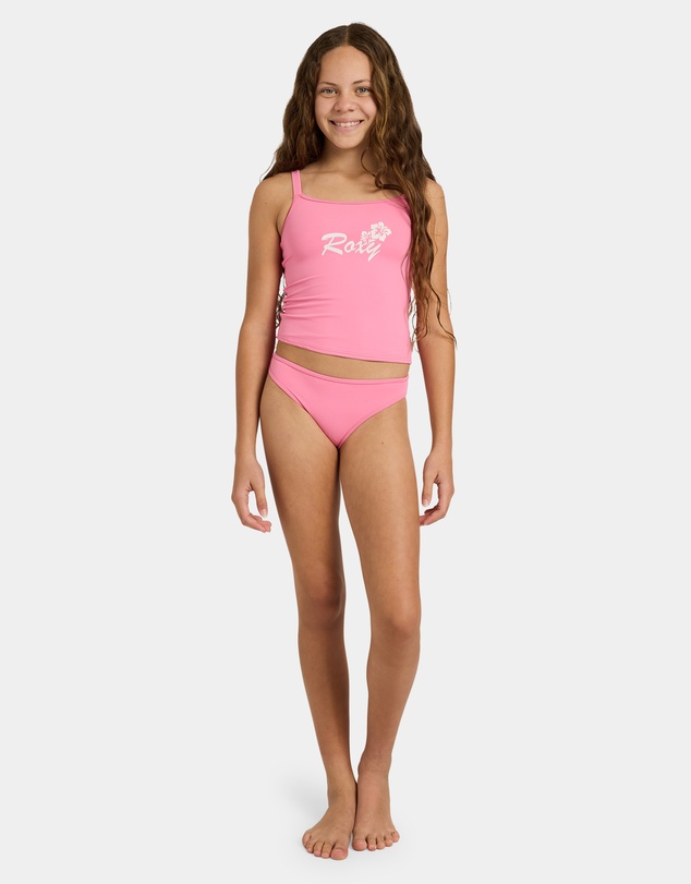 Roxy - Girls 8 to 16 Summer Wave Tankini Two Piece