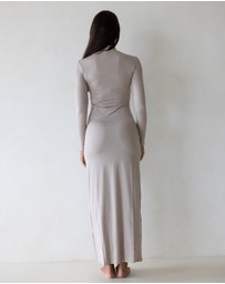 Mod Squad - Luxe Long Sleeve Slip Dress Base Layer