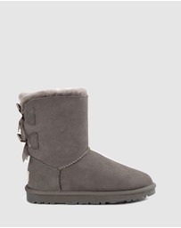 Ozwear Connection Uggs - Ugg Classic Bailey Bow Boots (Water Resistant)