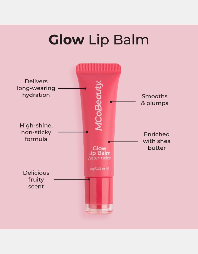 MCoBeauty - Glow Lip Balm - Watermelon