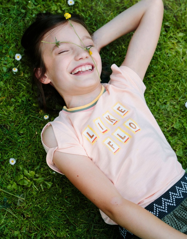 Like FLO - Open Shoulder Tee - Kids-Teens