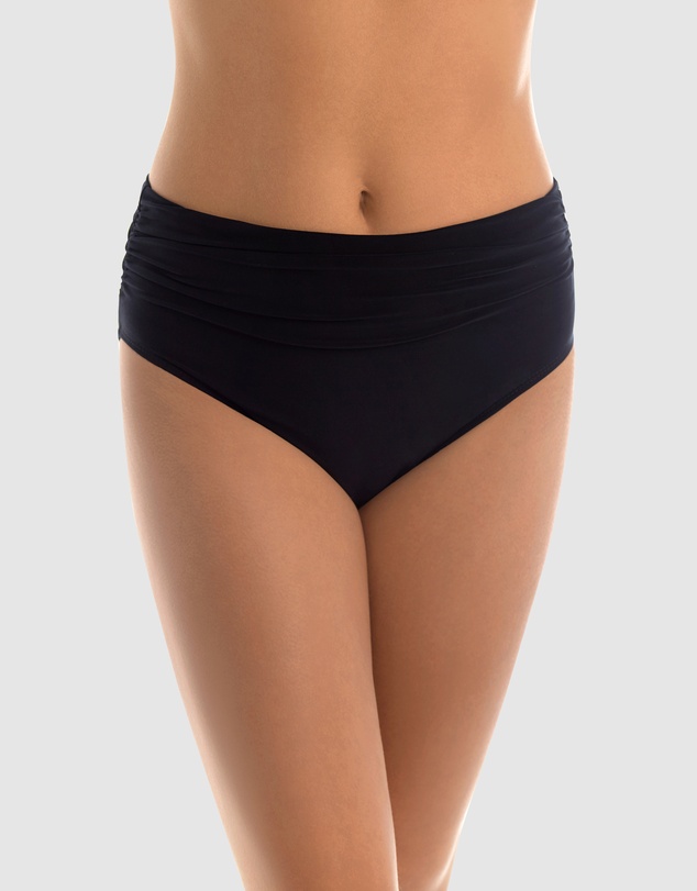 Magicsuit - Ruched Figure Shaping High Waist Bikini Bottom