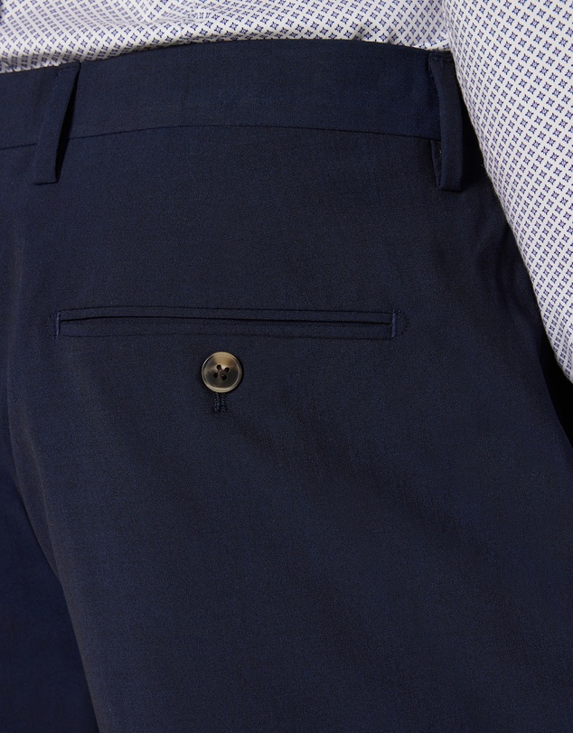 Politix - Wool Blend Regular Stretch Premium Tailored Pant