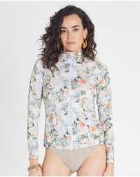 Aqua Blu Australia - Vervain Hayley Rash Guard