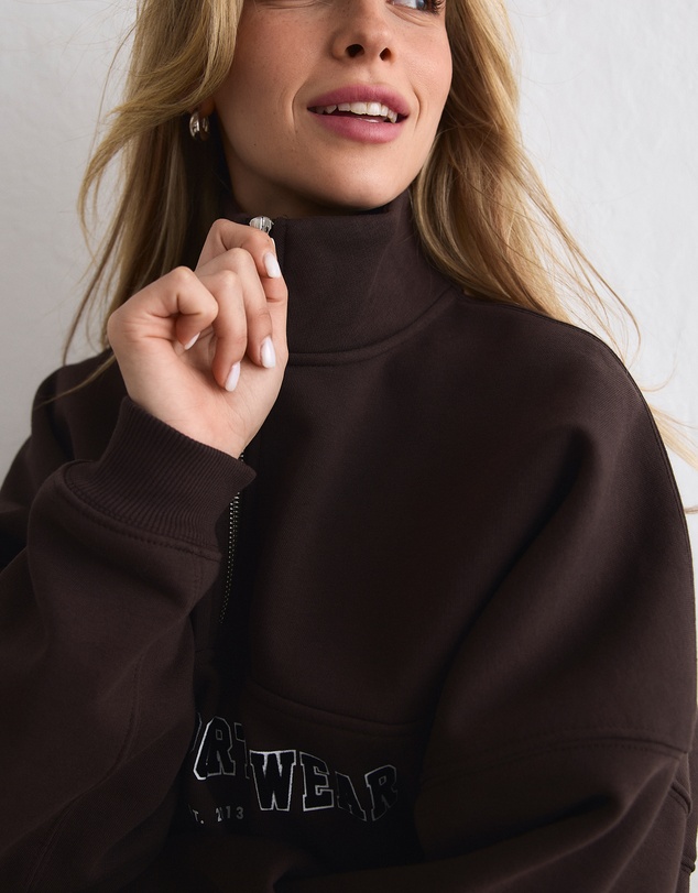 Aim'n - Varsity Sweat Half Zip