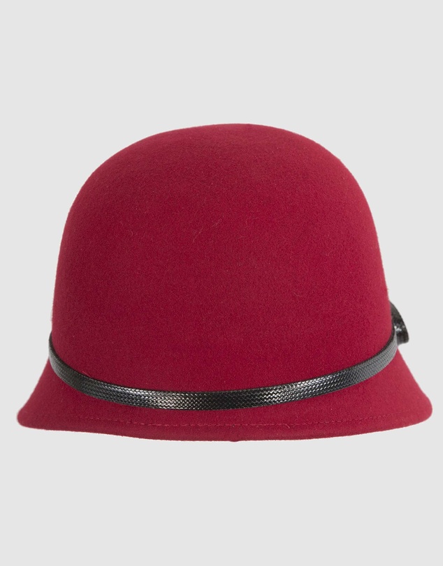 Max Alexander - Felt Red Fashion Bucket Hat