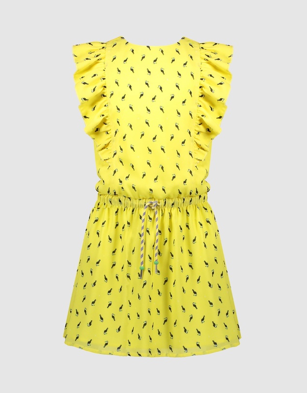 NONO - Myrthe Ruffle Sleeve Dress - Kids-Teens