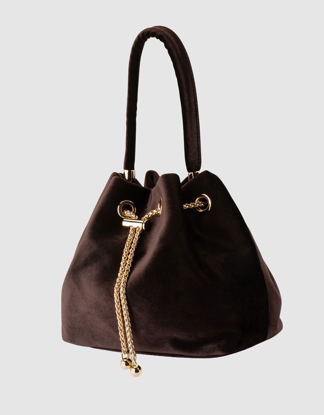 Olga Berg - Margie Velvet Pouch