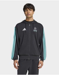 adidas Performance - MERCEDES - AMG PETRONAS FORMULA 1 TEAM DNA FULL ZIP HOODY Mens