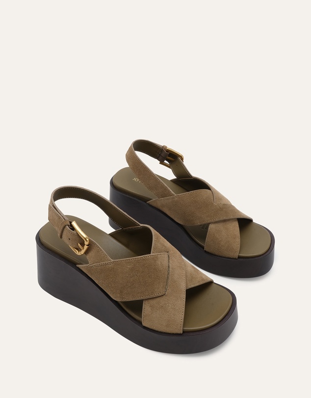 Jo Mercer - Cadey Mid Wedge Sandals