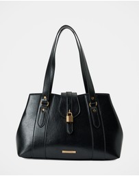 Forever New - Riley Retro Lock Tote Bag