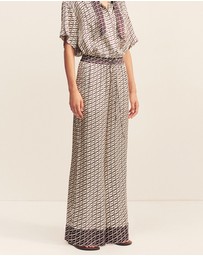 Shona Joy - Monogram Contrast Pants
