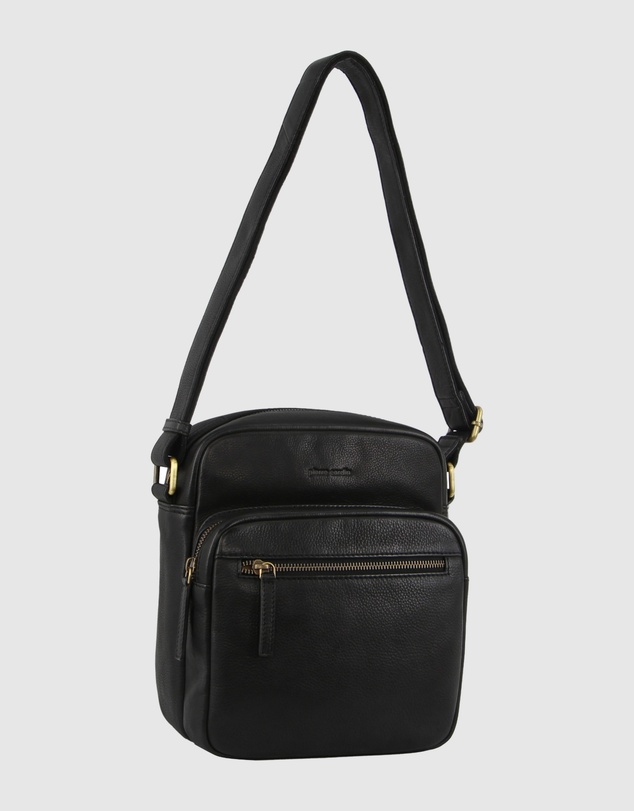 Pierre Cardin - Leather Cross-Body Organiser Bag