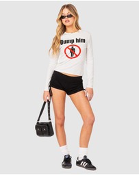 EDIKTED - Dump Him Long Sleeve T Shirt