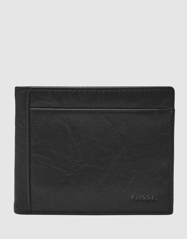 Fossil - Neel Black Wallet