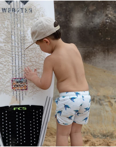 Anchor & Arrow - Archie Board Short - Sea Turtle
