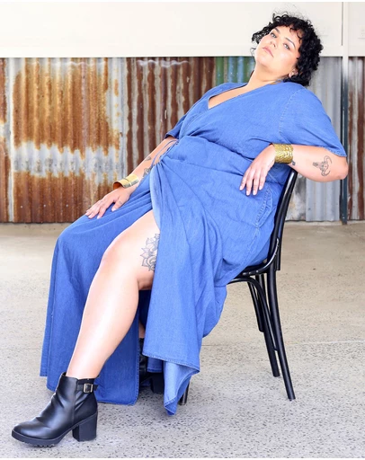 Hope & Harvest - Hadley Maxi Wrap Dress